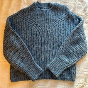 Abercrombie & Fitch Women’s Blue Crewneck Sweater